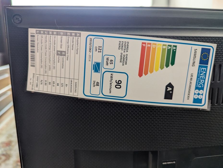 Smart TV Samsung 121 cm Full HD UE48J6300AWXXH