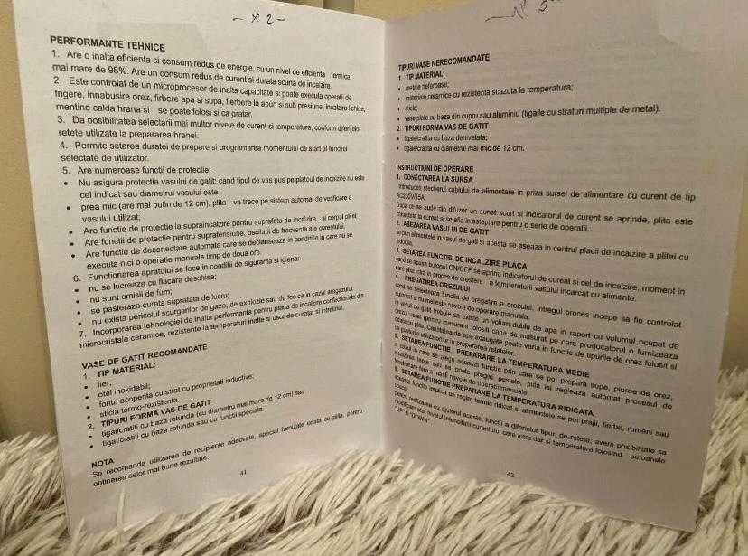 Sigilat | Plita cu inducție BNM, 1800W