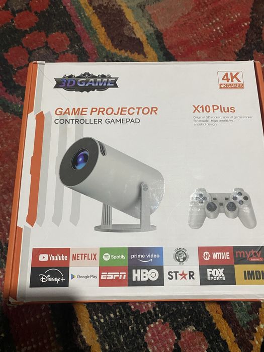 Game ptojector hali ishlatilmagan