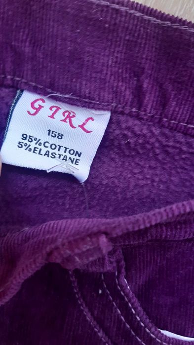 Нови топли джинси 158см