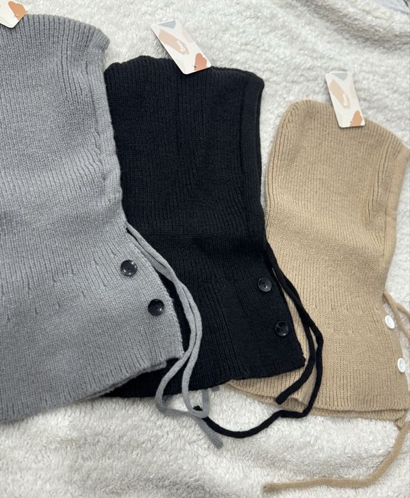 Теплые капоры, вместо шапок