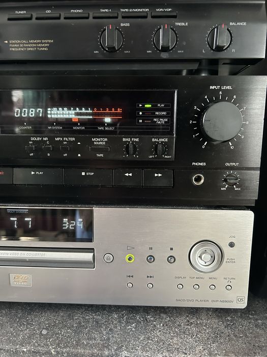 Technics, Sansui, Sony, Denon, Bose
