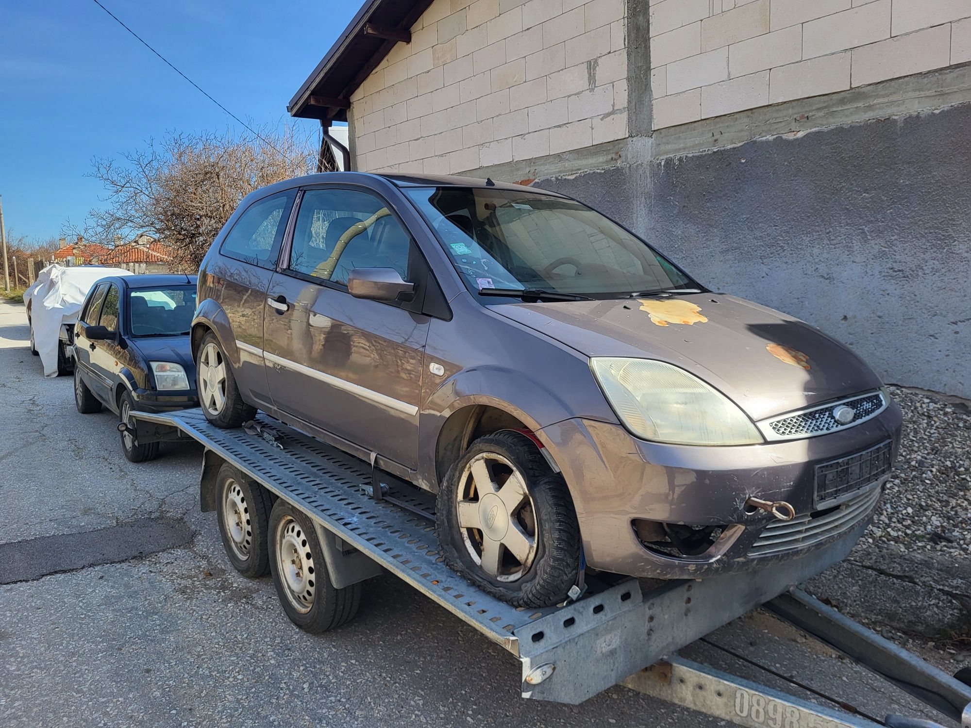 Продавам Ford Fiesta/форд фиеста 1.4 TDCI НА ЧАСТИ