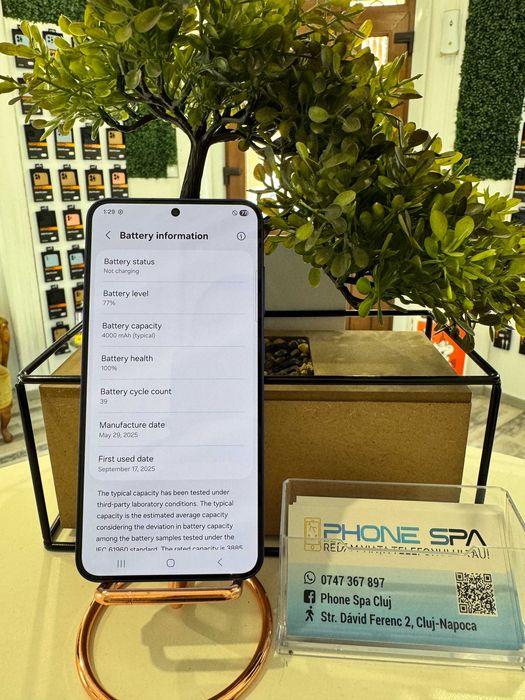 Samsung S25 NOU 128Gb/12 RAM - Din magazin,cu garantie!