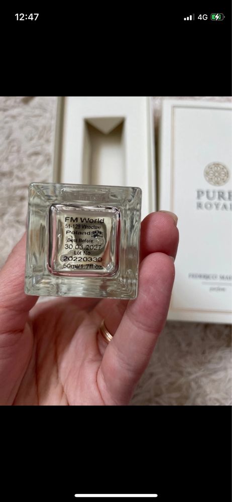 Parfum Pure Royal 146 Federico Mahora