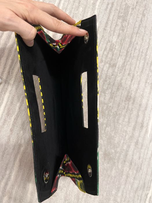 Geanta plic, imprimeu african