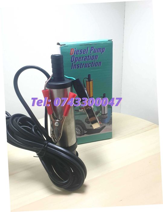 Pompa Transfer Lichid Submersibila Electrica 12v