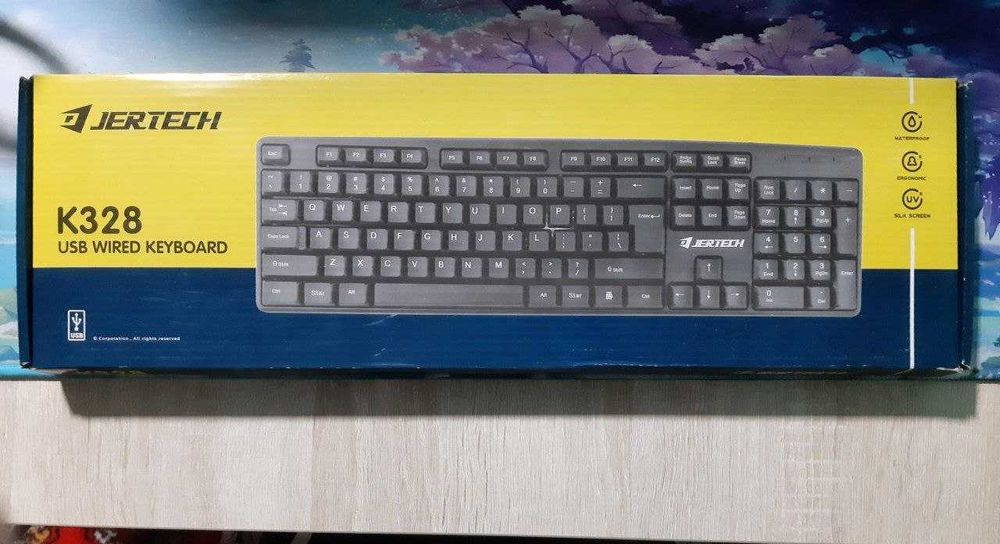 Klaviatura Jertech K328 usb wired keyboard