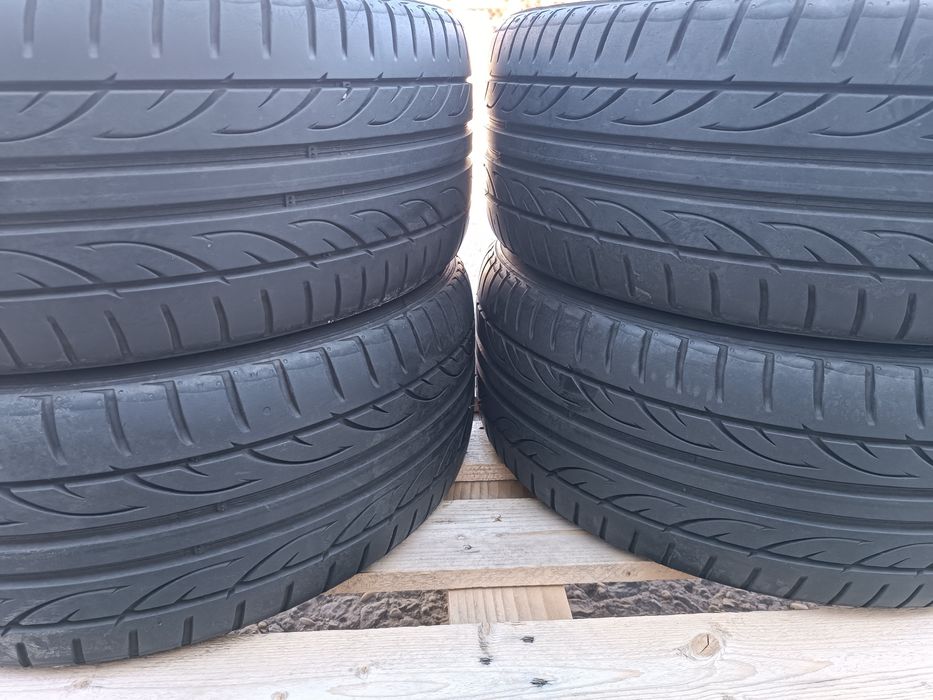 Лети джанти 17ки 5х100 Oxxo + летни гуми 205/40/17 Hankook