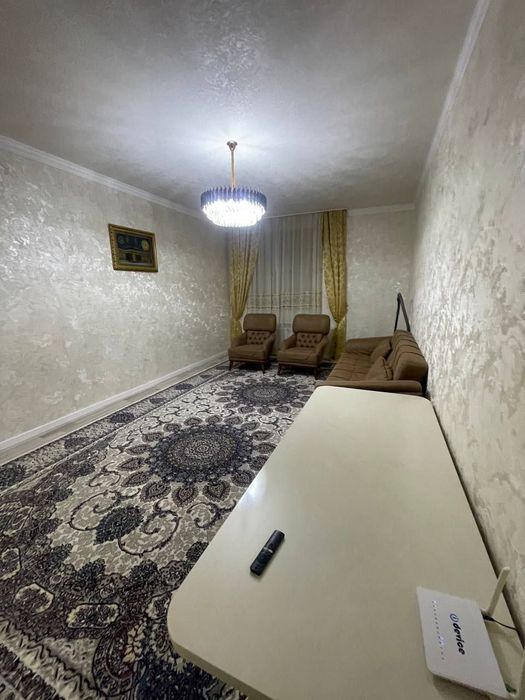 Медиа парк атрофида янги домда 3хонали кв срочна ижарага берилади