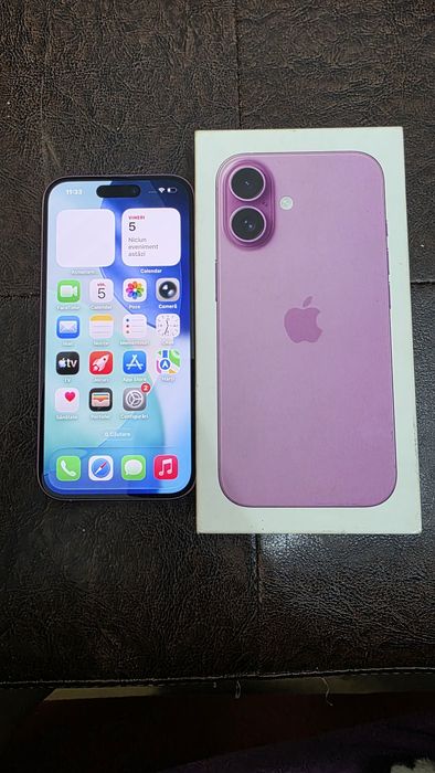 Vând Iphone 16 Roz