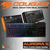 Клавиатура Cougar Aurora S игровая, RGB подсветка, USB