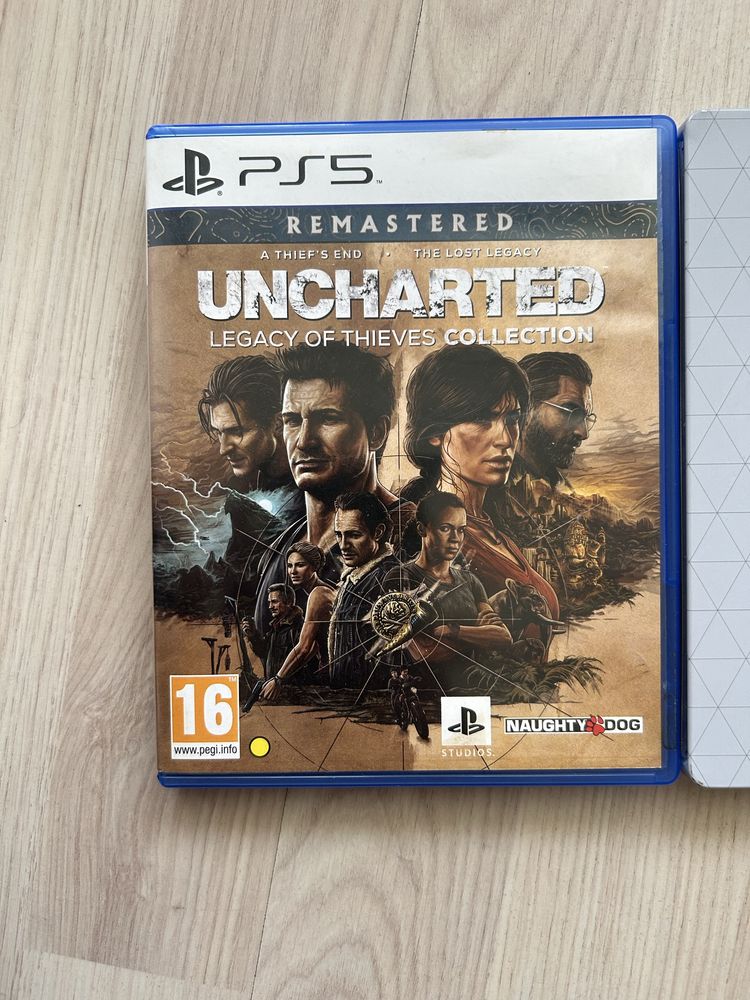 Uncharted legacy of thieves, FC25 - PS5