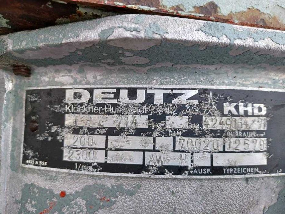 Motor Deutz V8 F8L 714 cu garantie