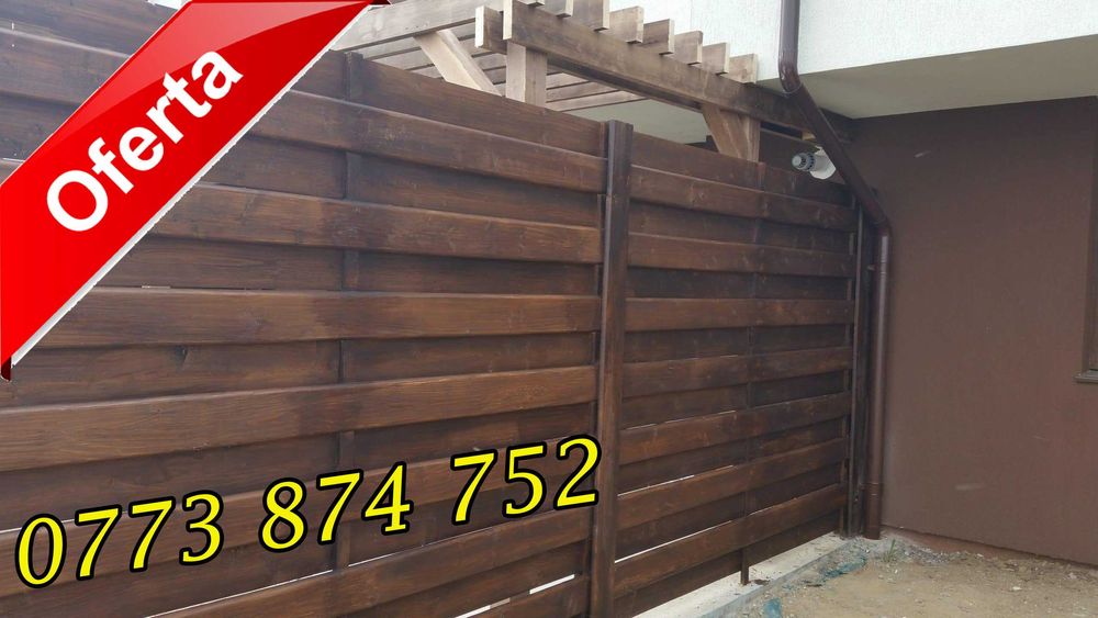 Garduri moderne, modele deosebite, preturi promotionale