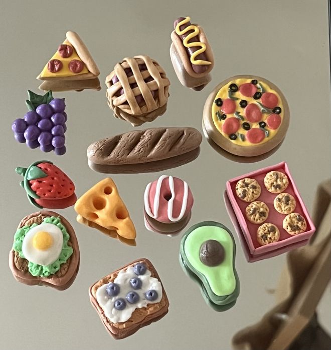 Magnete de frigider handmade