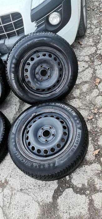 Roti iarna vw r15 și jante golf4