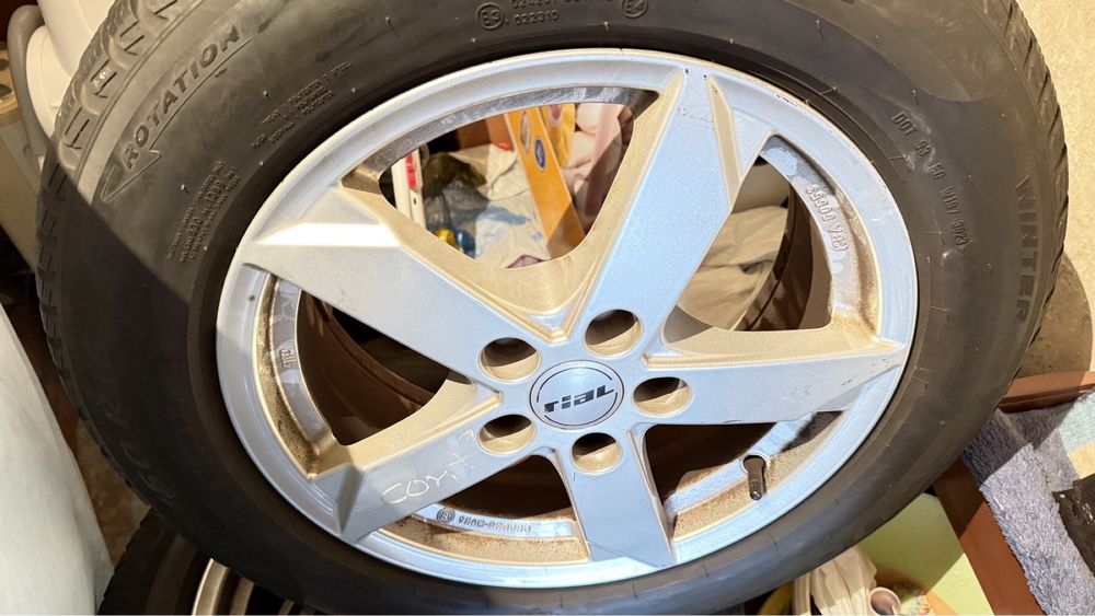 Jante roti aliaj ford focus 205/55/16