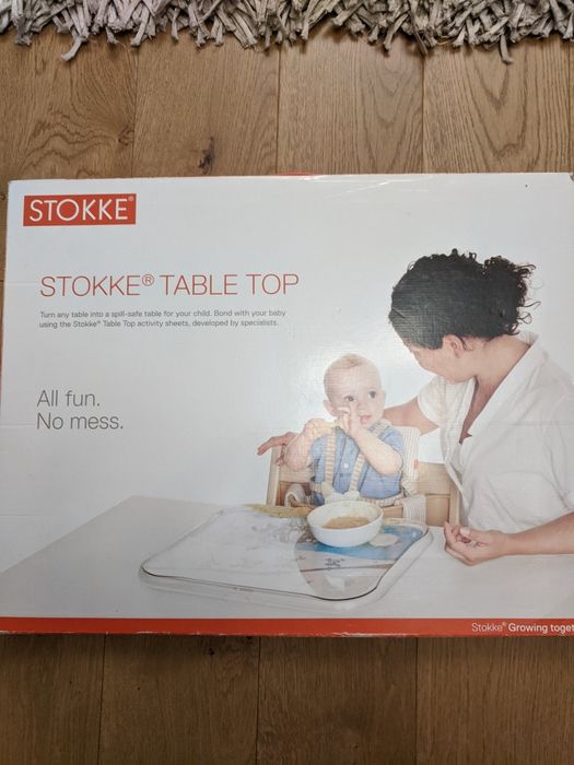 Stokke table top, tavă mâncare copii