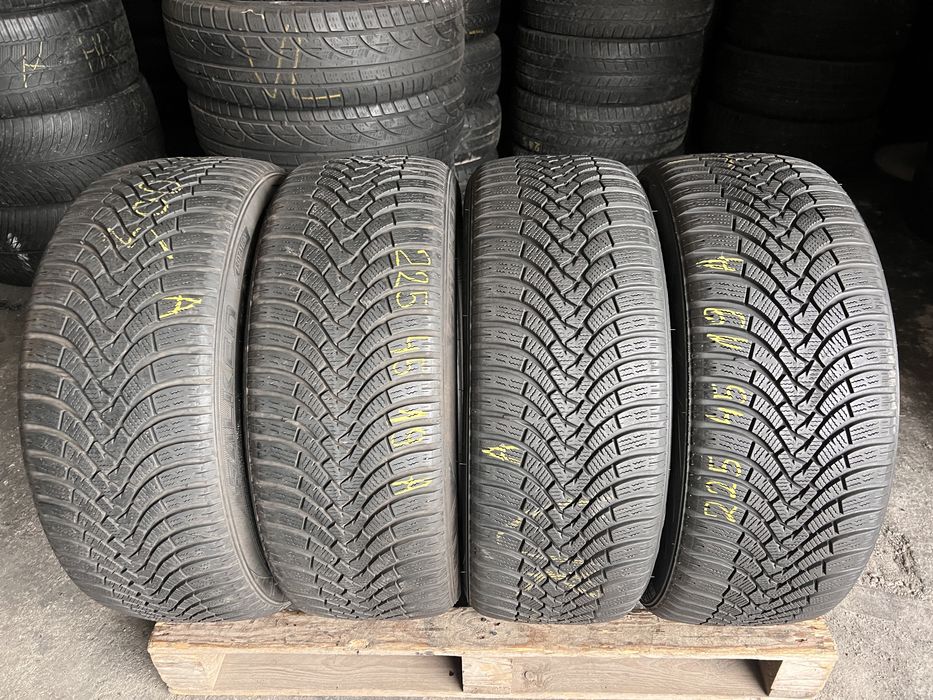 4 anvelope iarna 225/45/19 , Falken , DOT 2022 , 6.5-7.5 mm