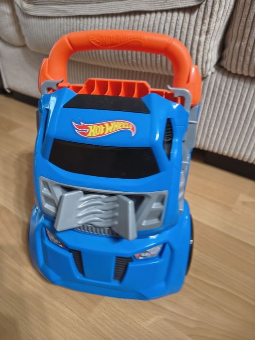 Cutie de Depozitare 2 in 1, Hot Wheels, Launcher and Race,