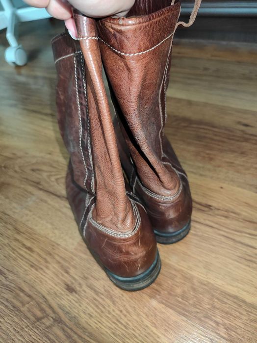 Vand ghete din piele casual