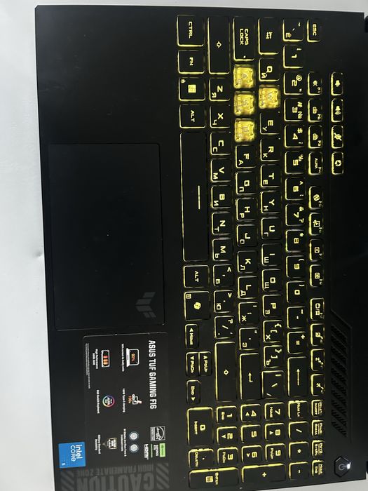 Asus TUF gaming f16