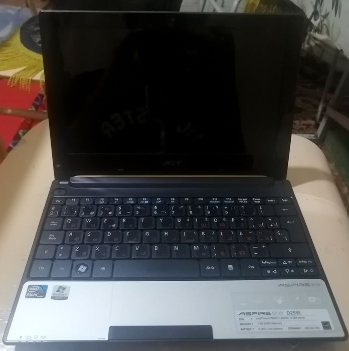 ACER ASPIRE ONE, WINDOWS 10 PRO, 250 GB (mini notebook)