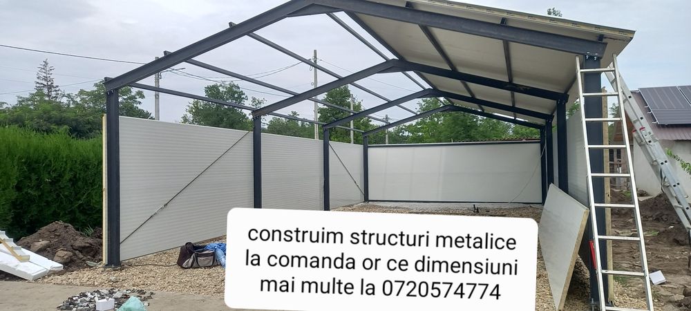 structuri din profil ipe sau țeava