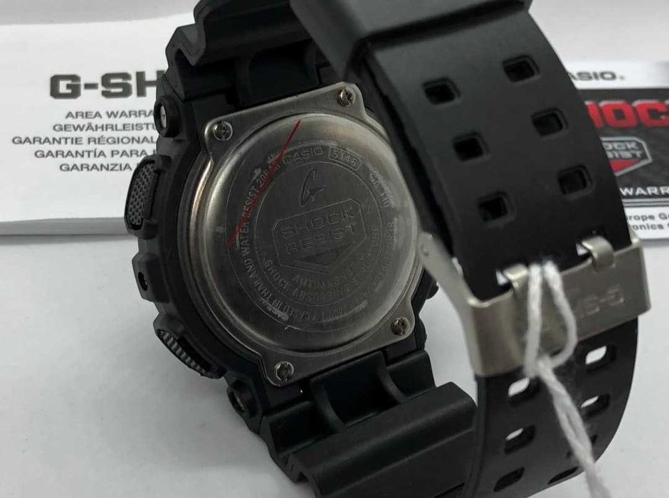 Ceas Sport Casio G-Shock GA-110 SL Black – Nou, Garanție 2 Ani