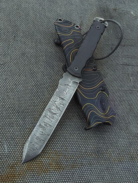 Нож ръчна изработка REASON / стомана N690