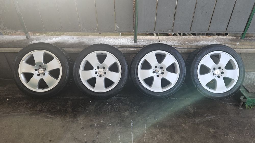 Джанти с гуми Мерцедес S класа 5/112/18