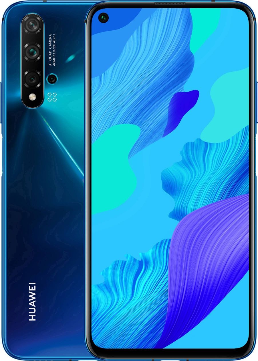 Vand Huawei Nova 5T, Dual SIM, 128GB, 6GB RAM, 4G, Crush Blue