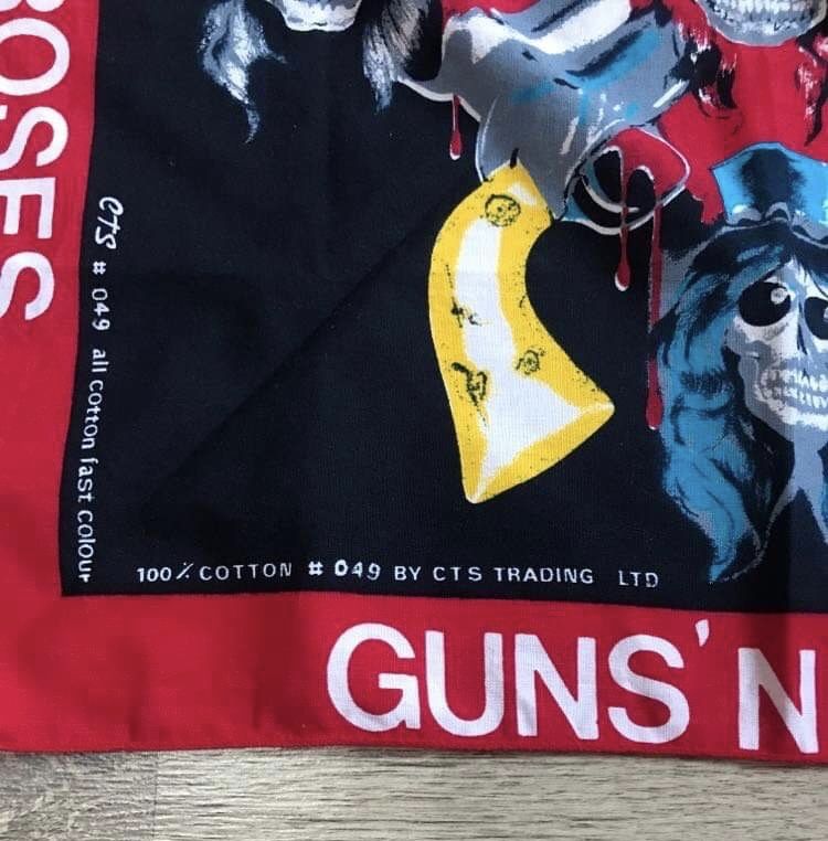 Bandana guns n roses bandana formatie rock guns n roses guns and roses