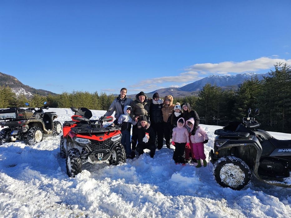 Разходки с АТВ или джип с водач.