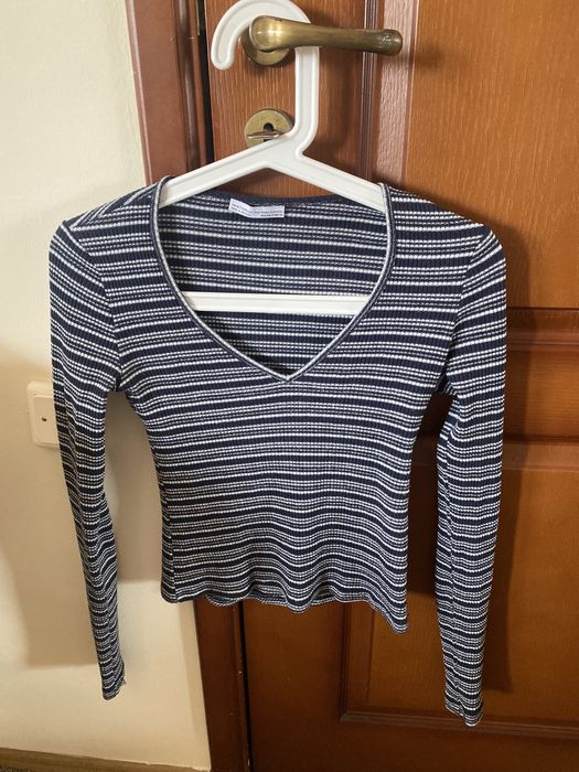 Блуза с дълъг ръкав Зара