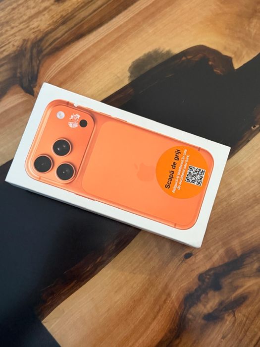 iPhone 17 pro 256 gb orange cosmic cu Sim