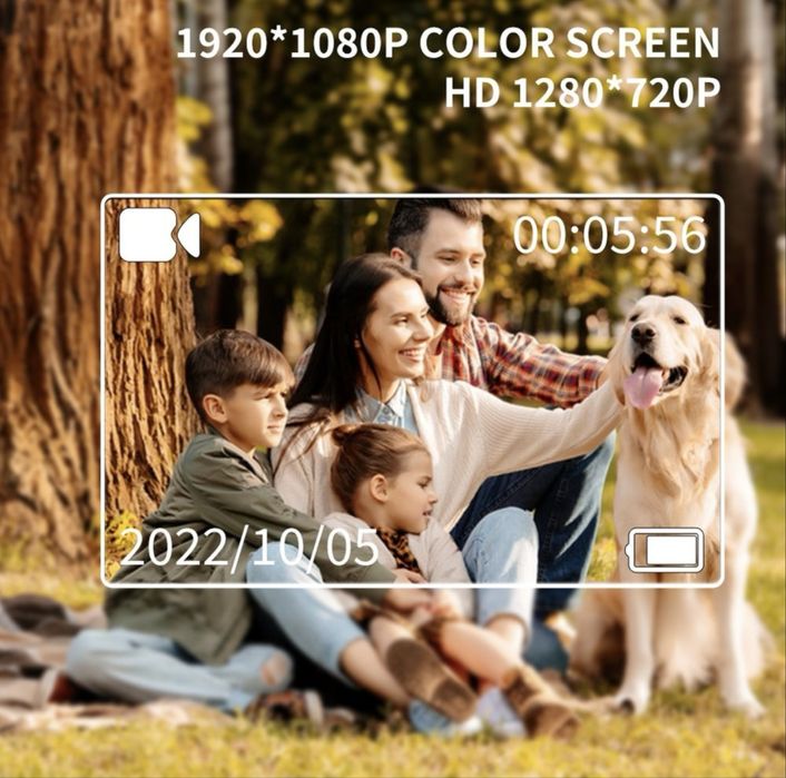 Zgarda cu Camera de filmare pentru Caini si Pisici - 1080p