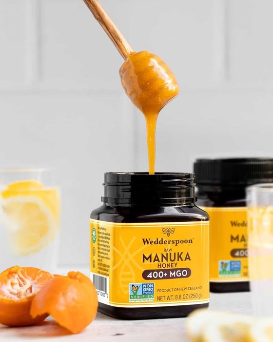 Original MANUKA honey raw Wedderspoon Organic MGO 400+ 250 grams