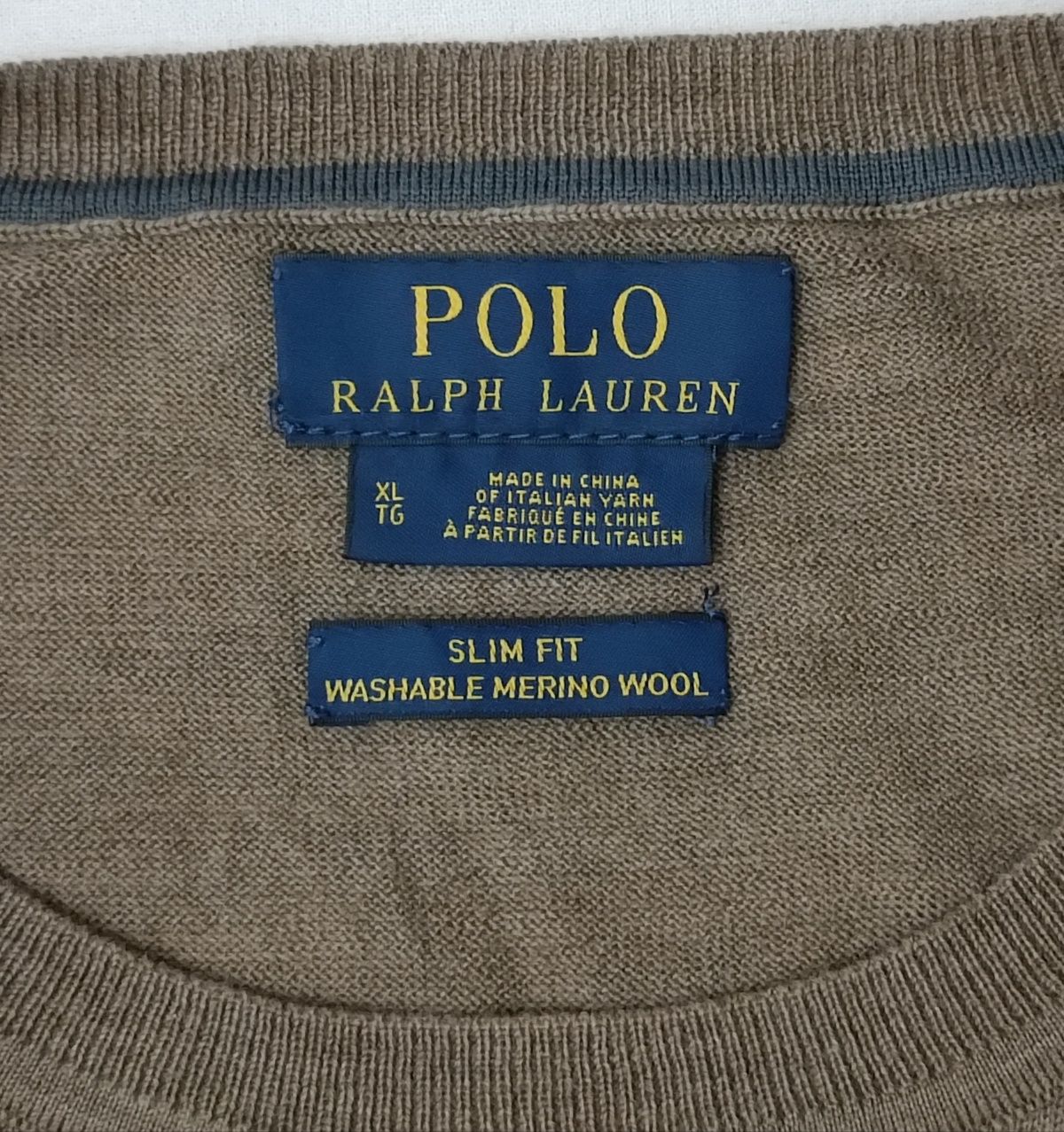 POLO Ralph Lauren Merino Wool Pullover мерино вълна пуловер XL