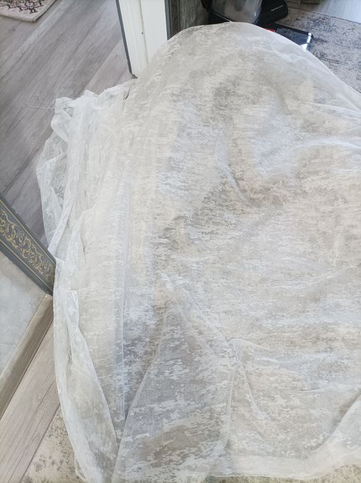 Продам   тюль белая