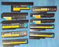 lot 10 baterii laptop LENOVO - diverse modele -