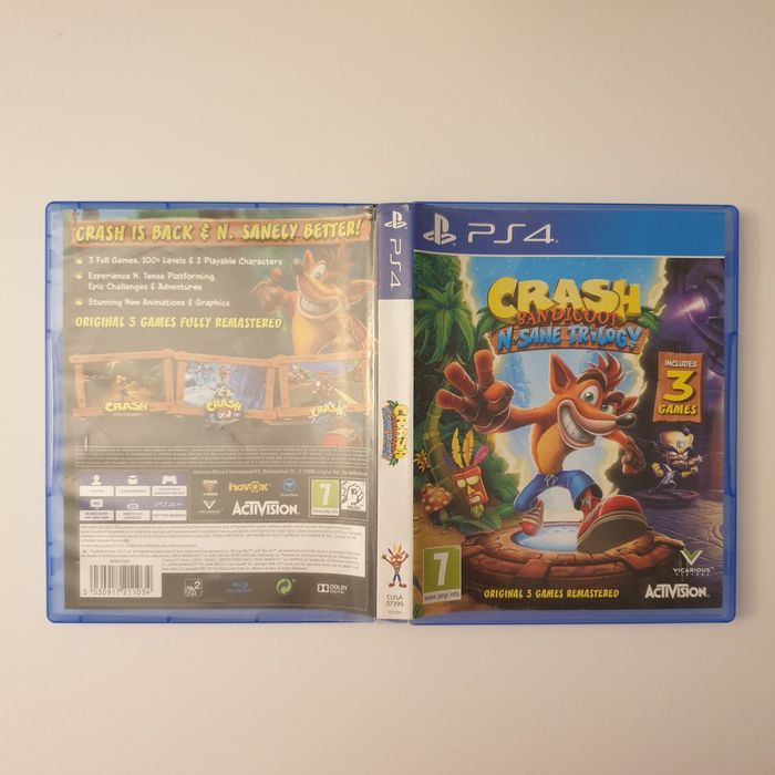 Crash Bandicoot N-Sane Trilogy PS4/Playstation 4