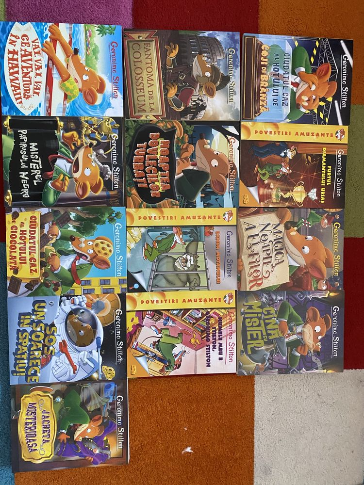 Carti copii seria Geronimo Stilton