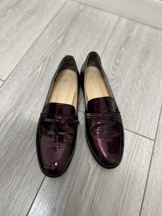 Лоферы натуральная кожа