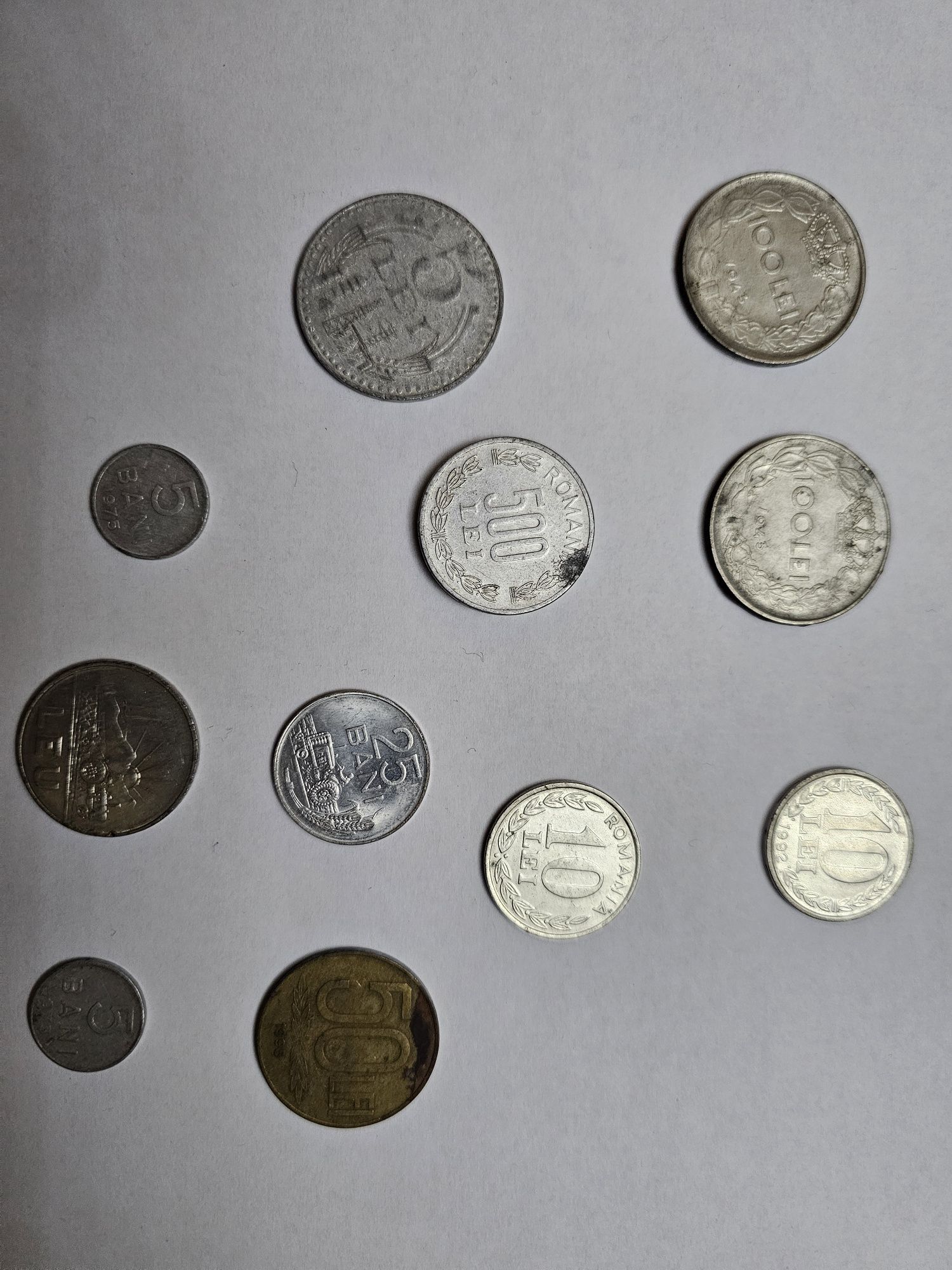 Bancnote vechi și monede
