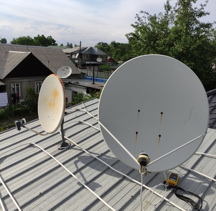 Отау тв, Алма тв, Ткарта Тв. Настройка спутниковой антенны.