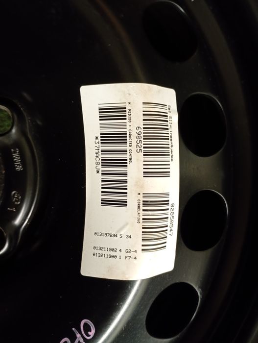 Roata rezervă Opel CORSA D