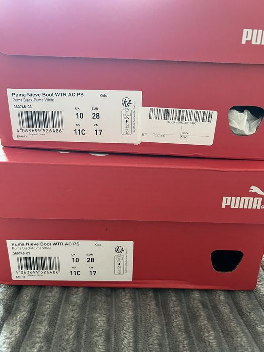 Детски ботуши Puma 28