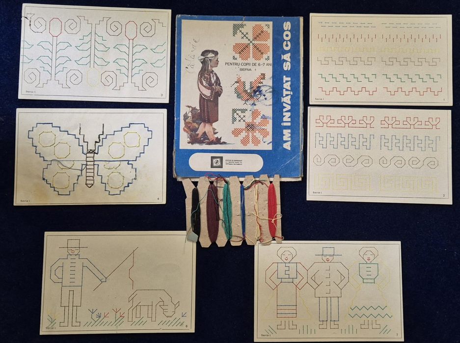 Joc romanesc Am învățat sa cos/ puzzle